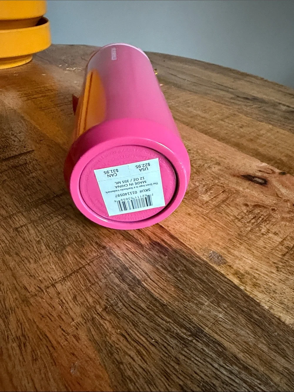 NWT Starbucks Pink Lunar New Year Rabbit 12 oz Vacuum Insulated Tumbler